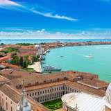 Giudecca Island in Venice Italy