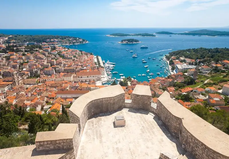 Spanish Fortress Hvar Croatia