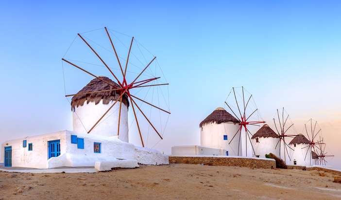 Mykonos Town, Mykonos - Overnight onboard