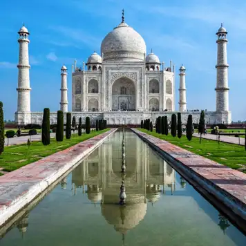 Image related to Taj Mahal at Sunrise