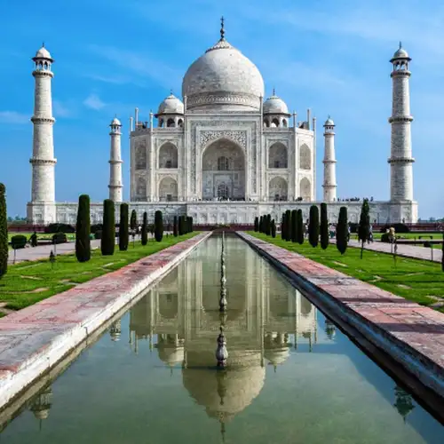 Image related to Taj Mahal at Sunrise