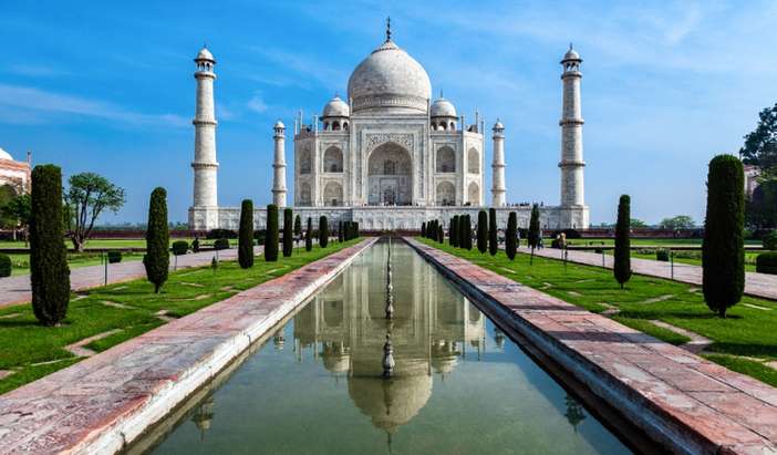 Taj Mahal at Sunrise