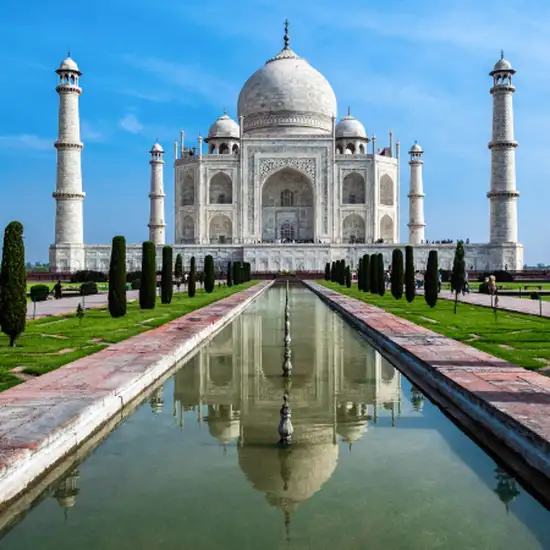 Image related to Taj Mahal at Sunrise