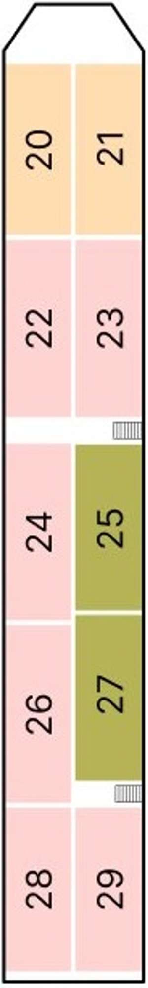 Deck plan for Zambezi Queen