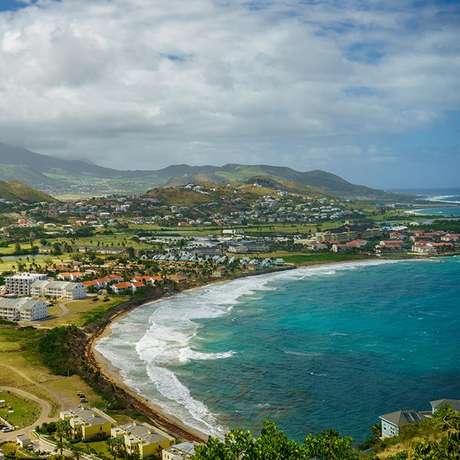 Photo overview of Basseterre, St. Kitts