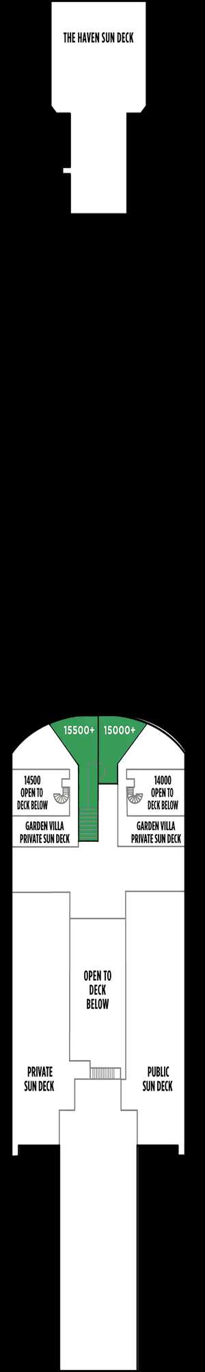 Deck plan for Norwegian Gem