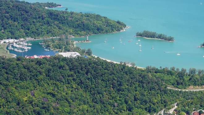 Step ashore on the duty-free Malaysian island paradise of Langkawi.
