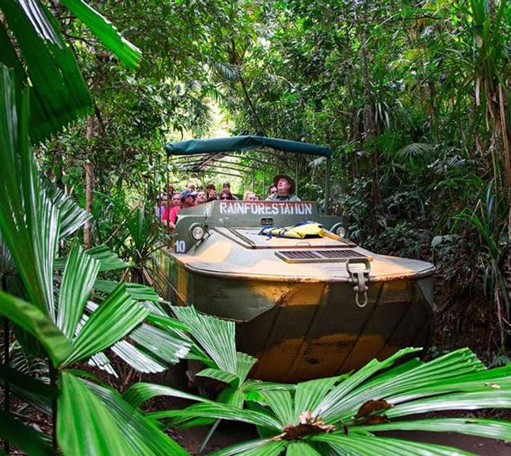 Army Duck Rainforest Tour (Rainforestation Nature Park)