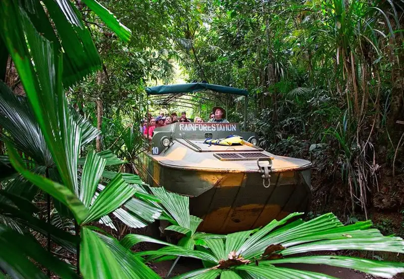 Army Duck Rainforest Tour (Rainforestation Nature Park)