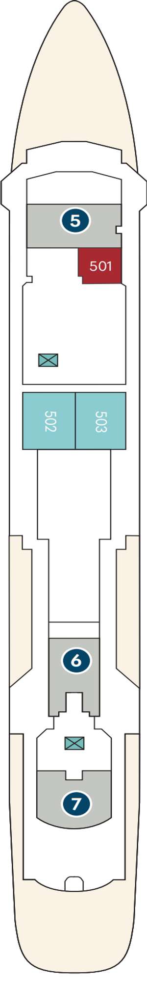Deck plan for Wind Surf