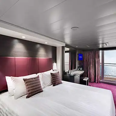 Image related to Deluxe Balcony Fantastica with partial view