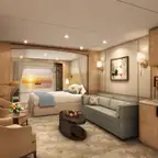 Overview of a Ocean View Stateroom