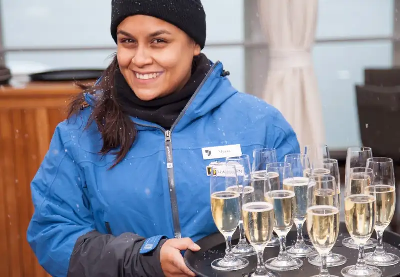 Champagne on Deck
