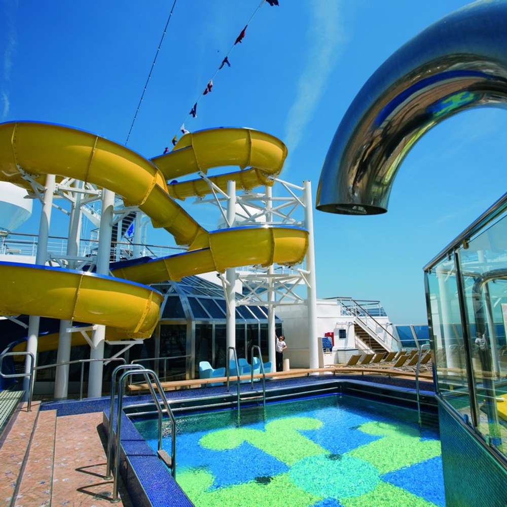 Lido Iris and the Toboga waterslide