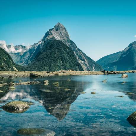 Photo overview of Milford Sound