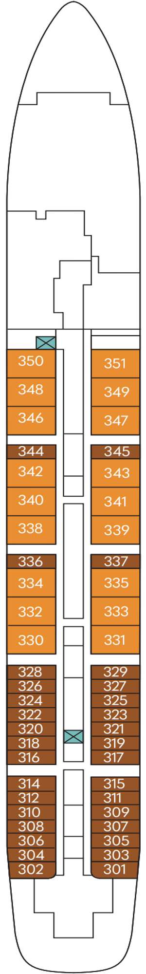 Deck plan for Wind Surf