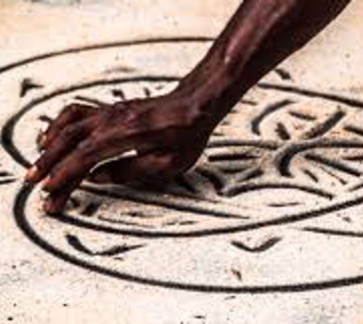 Experience "Black Magic" and Sand Drawing