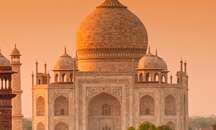 Agra Fort & Rooftop Champagne Overlooking Taj Mahal