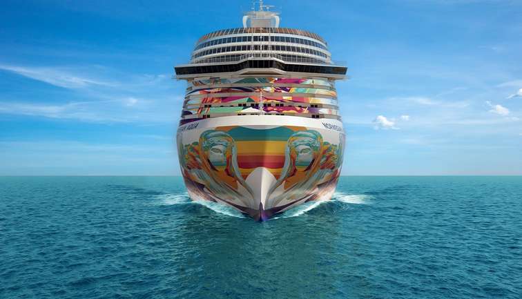 front of ncl aqua