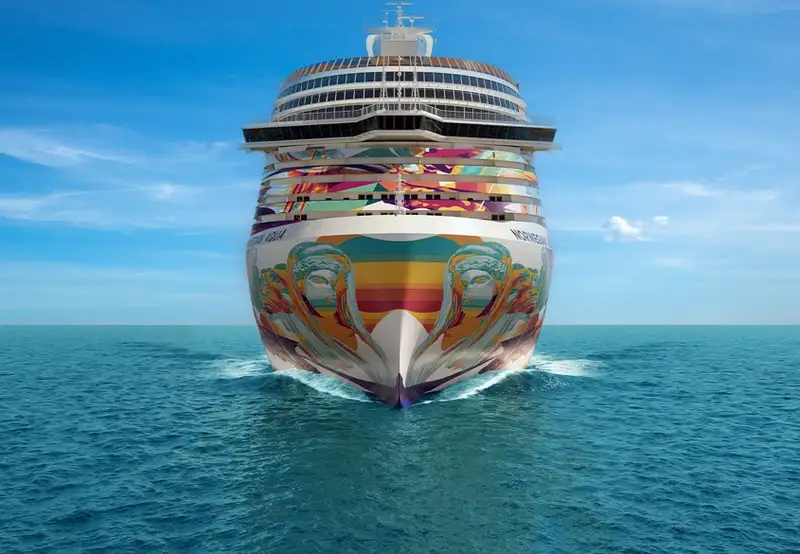 front of ncl aqua
