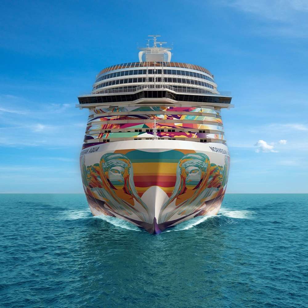 front of ncl aqua