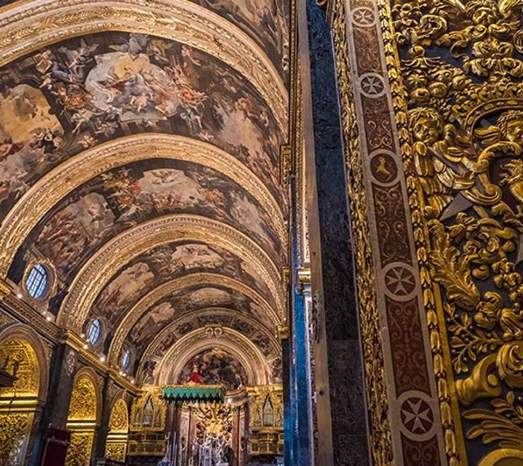 St Johns Cathedral in Valetta