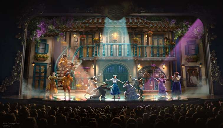 Disney Encanto stage show (Rendering)