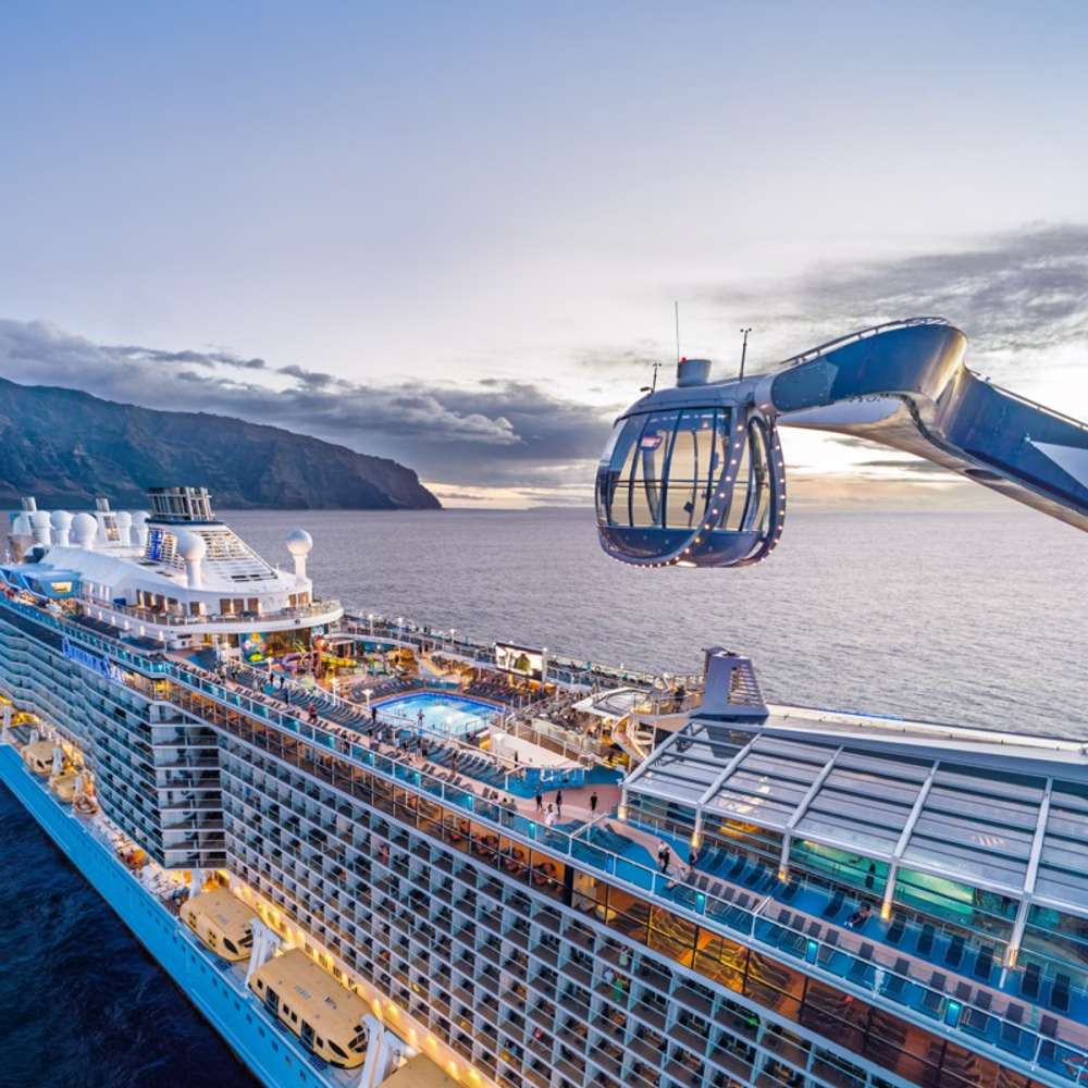 Ovation of the Seas (aerial)