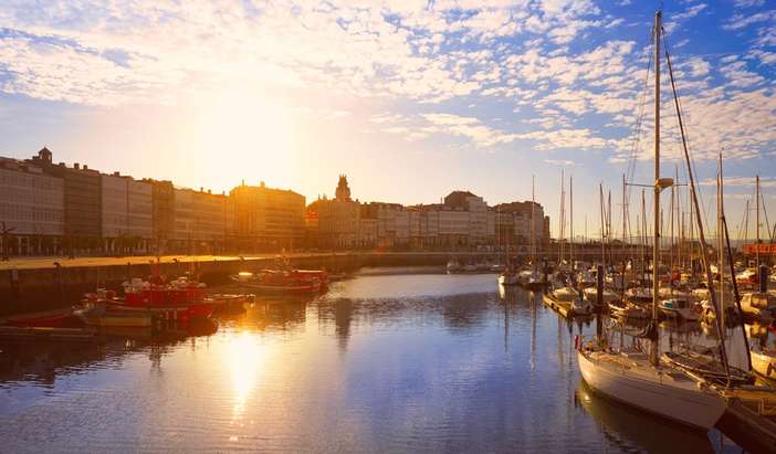 La Coruna - Overnight onboard