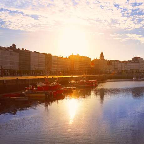 Photo overview of La Coruna