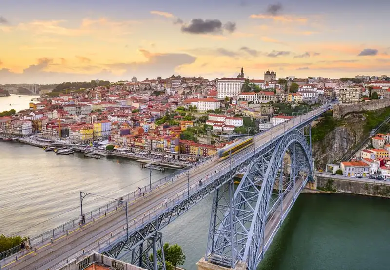 Luis I Bridge Porto Portugal