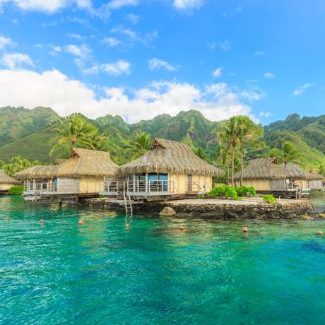 Photo overview of Papeete, Tahiti