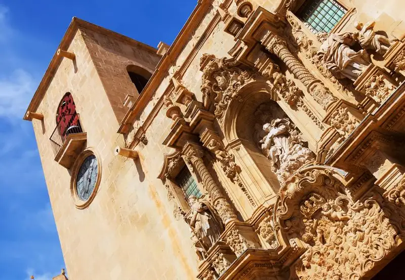 Basilica of Santa Maria Alicante Spain