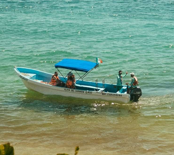 Panga Ride Along the Shoreline