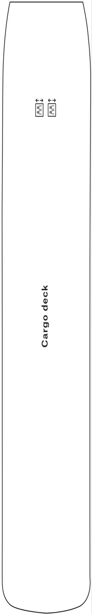 Deck plan for MS Trollfjord