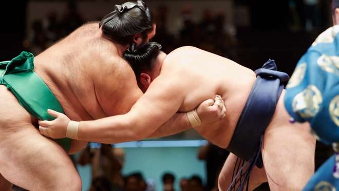 Fukuoka Port - Sumo Wrestling Tournament