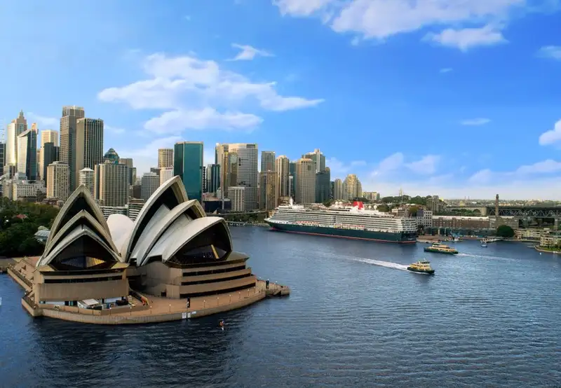 Queen Elizabeth in Sydney, Australia