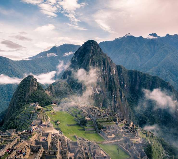 Rio and Santiago and Peru