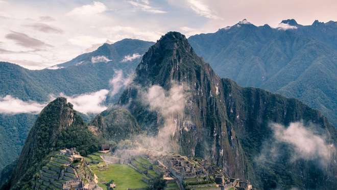 Rio and Santiago and Peru