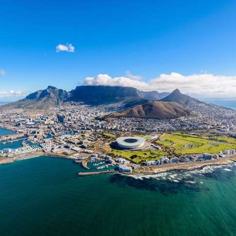 Photo overview of Cape Town
