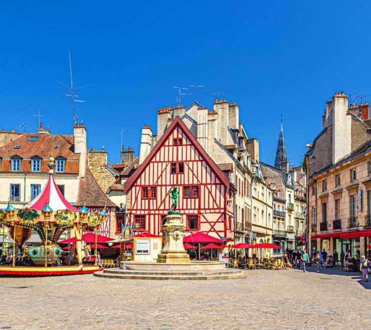 Dijon, France - Overnight onboard