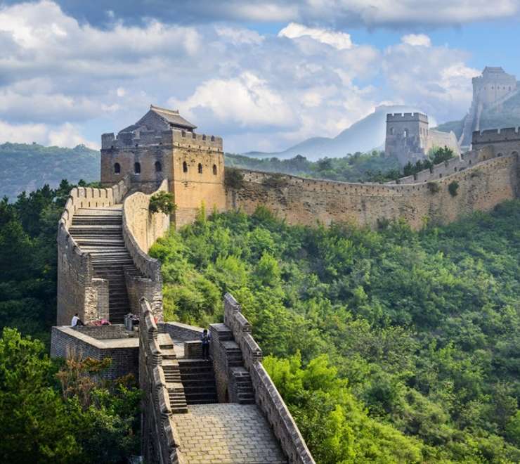 Beijing - Champagne at the Great Wall