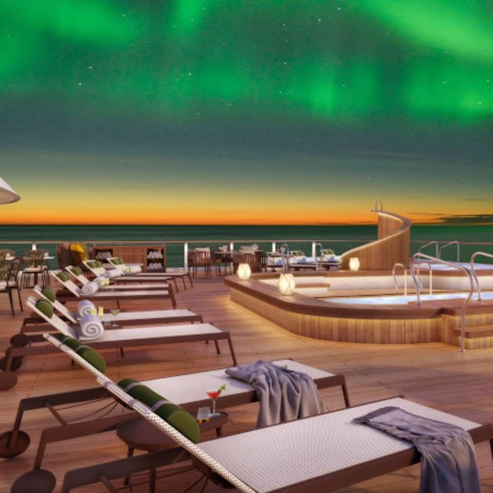 Aft Pool Northern Lights