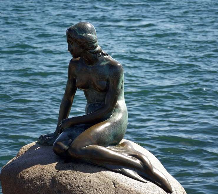 Little Mermaid Statue