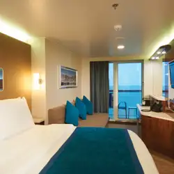 Image related to Aft-Facing Club Balcony Suite