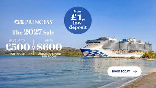 Princess - Up to £600 - Iglu promotional banner