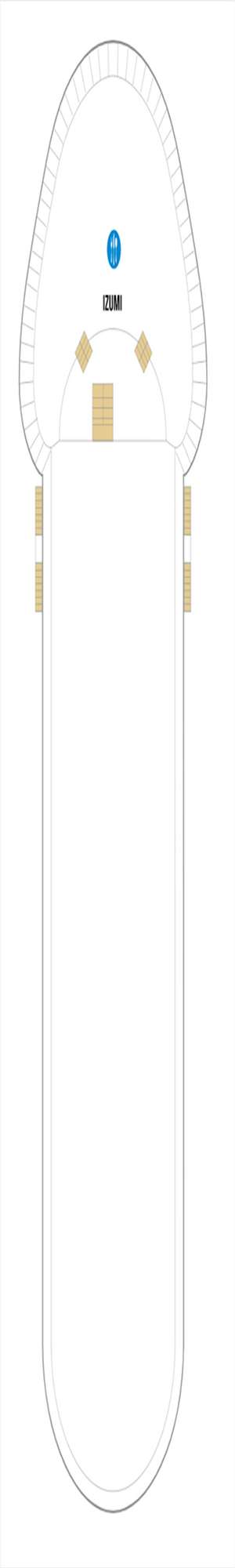 Deck plan for Rhapsody of the Seas