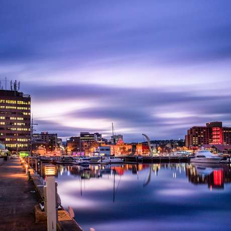 Photo overview of Hobart, Tasmania