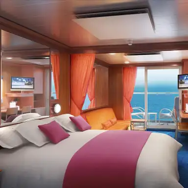 Image related to Aft-Facing Club Balcony Suite