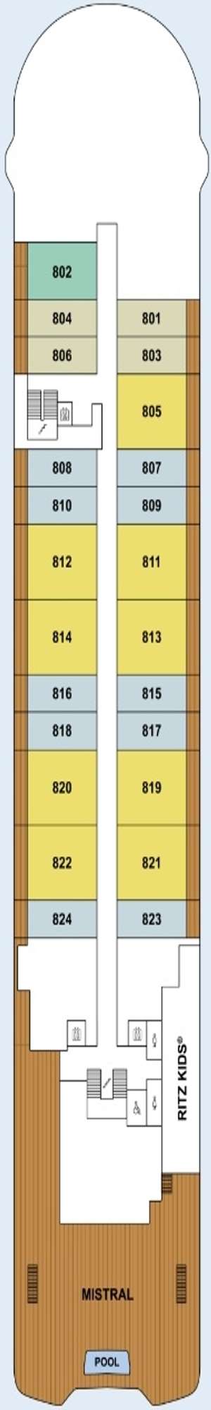 Deck plan for Evrima
